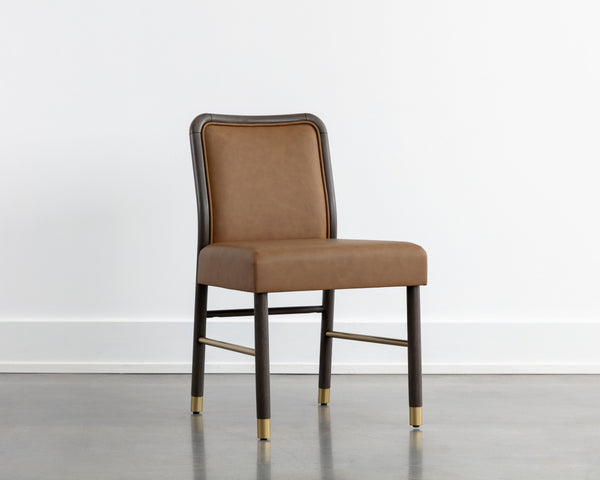 JENO DINING CHAIR - MILLIKEN COGNAC