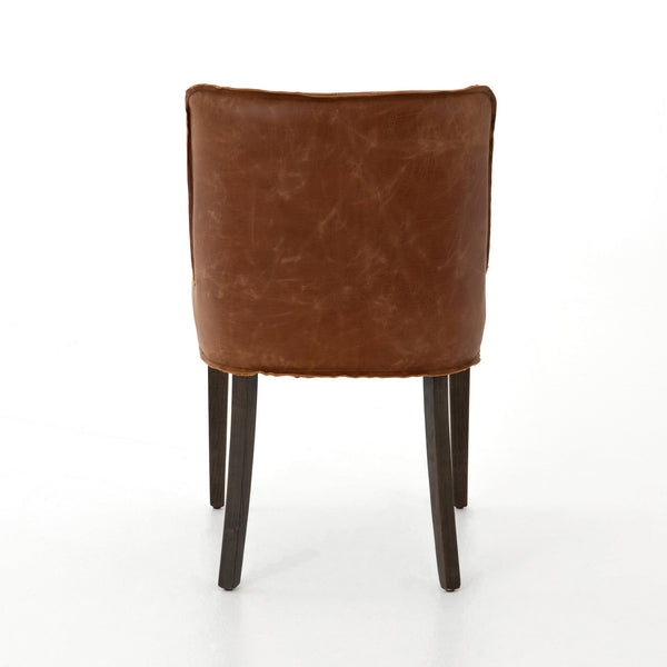 Aria Dining Chair In Sienna Chestnut