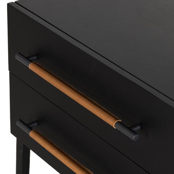 Rosedale Nightstand in Ebony Oak