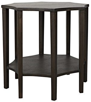 Ariana Side Table, Ebony Walnut