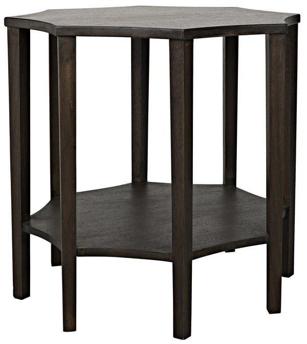 Ariana Side Table, Ebony Walnut