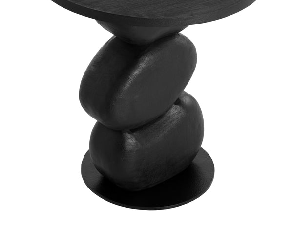 PAPLO END TABLE - BLACK