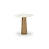 Moe's Sage Cafe Table Cosmos Marble