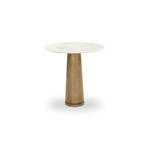 Moe's Sage Cafe Table Cosmos Marble