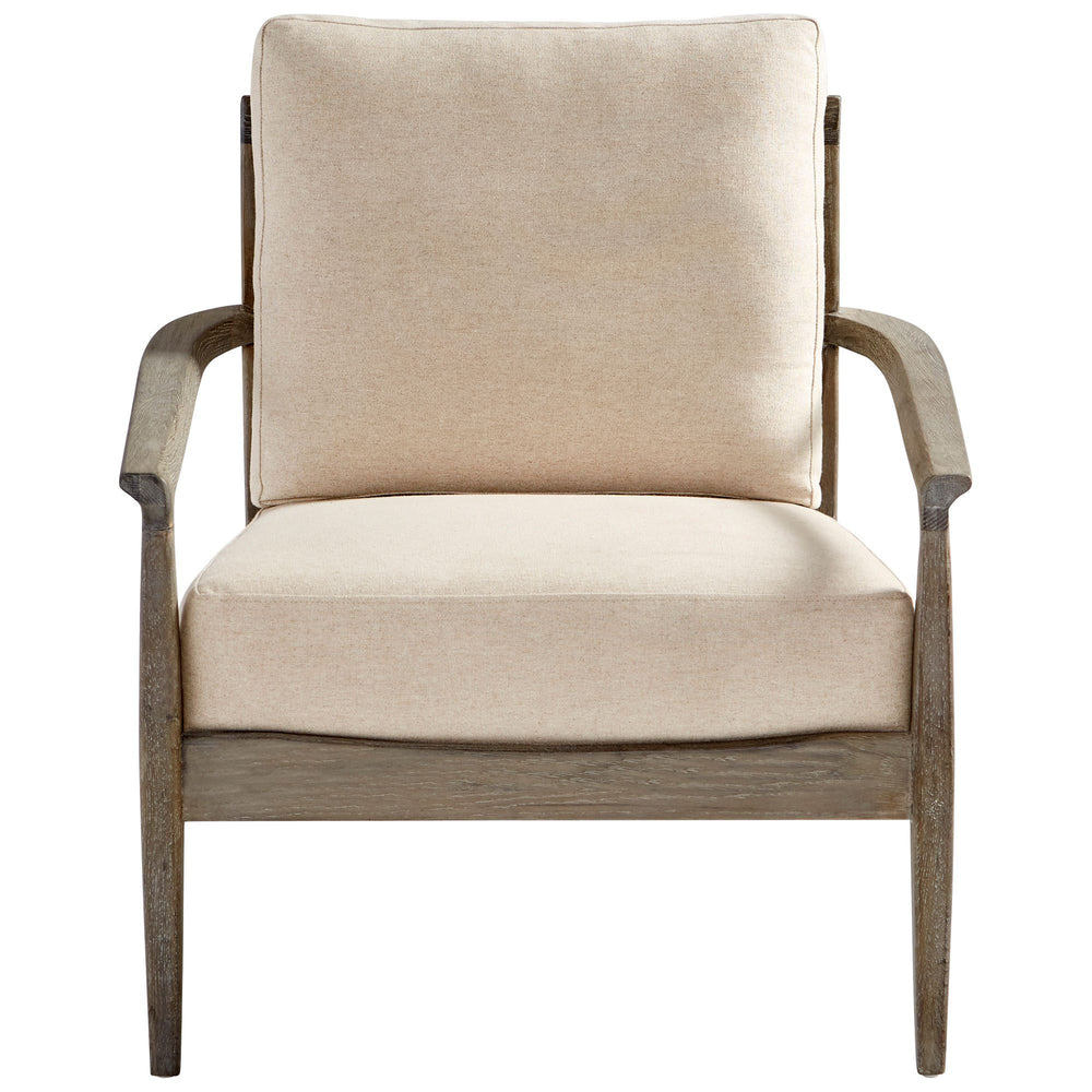 Astoria Chair In Weathered Oak And Tan