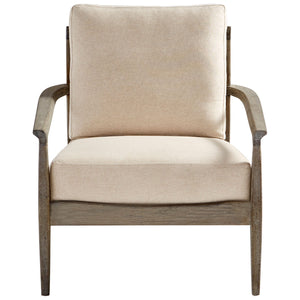 Astoria Chair In Weathered Oak And Tan