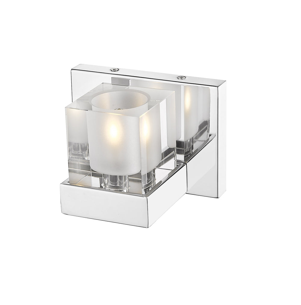 Fallon 1 Light Wall Sconce in Chrome Finish