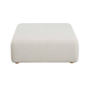 Hangover Cream Boucle Ottoman