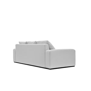 Moe's Thomas Grey Sofa with Feather Blend