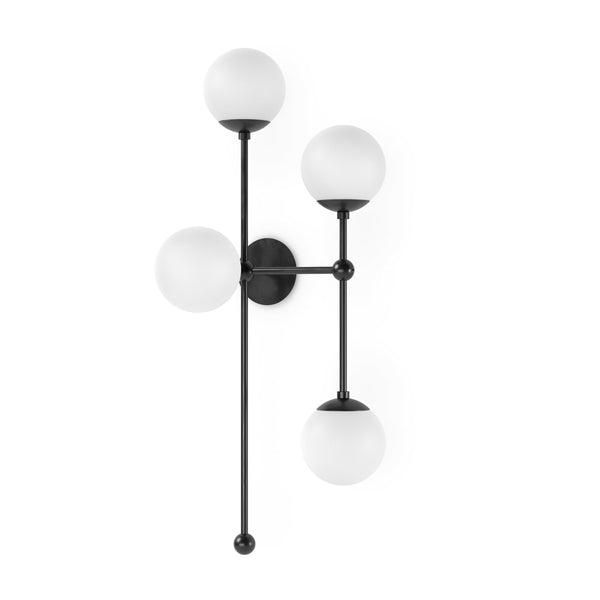 Armstrong 4 R Sconce - Black Gunmetal