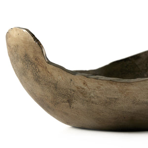 Jagen Outdoor Bowl - Rustic Cast Aluminum