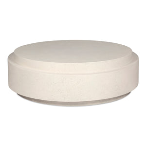 Moe's Cosmo Outdoor Coffee Table Off White