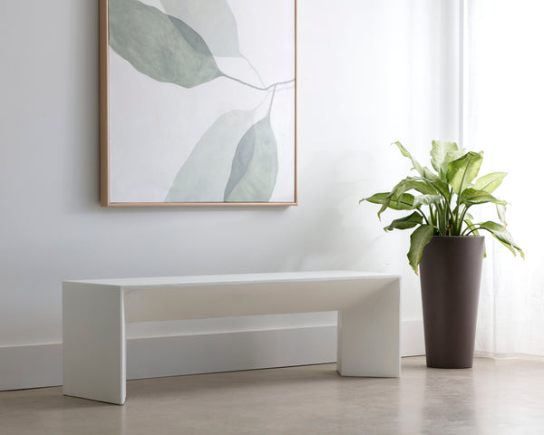 NOMAD BENCH - WHITE