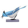 Blue Jay Breakfast, Wood Bird