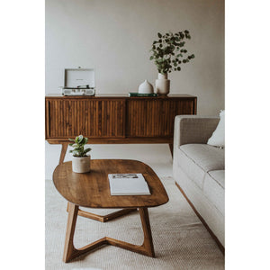 Moe's Godenza Small Coffee Table in Brown