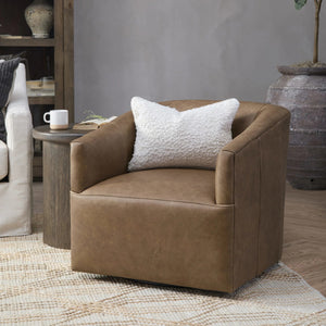 Vernon Swivel Chair in El Paso-Sand