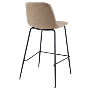 Caleb Fabric Counter Stool In Penta Linen