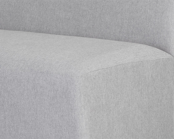 JACLYN MODULAR - LEFT ARMCHAIR - EGYPT LIGHT GREY / DANNY MEDIUM GREY