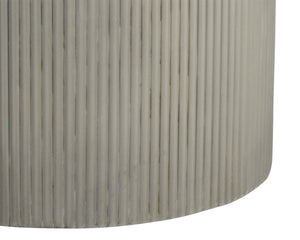 NICOLETTE DINING TABLE - LIGHT GREY - MARBLE LOOK - 55"
