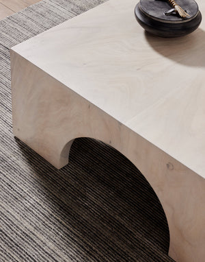 Fausto Coffee Table In Bleached Guanacaste