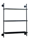 Metal Wall Rack 3 Shelves