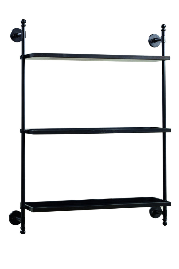 Metal Wall Rack 3 Shelves