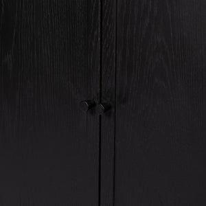 Hopkins Bookcase - Brushed Ebony Oak