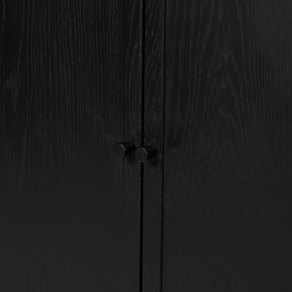Hopkins Bookcase - Brushed Ebony Oak
