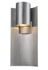 Amador  1 Light Outdoor in Silver Finish