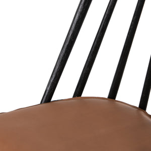 Lewis Windsor Stool W Cushion In Bl In Counter