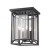 Braum 4 Light Pendant in Bronze Finish