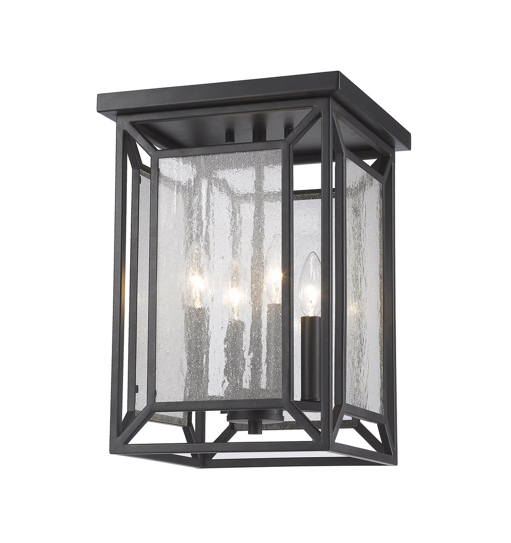 Braum 4 Light Pendant in Bronze Finish