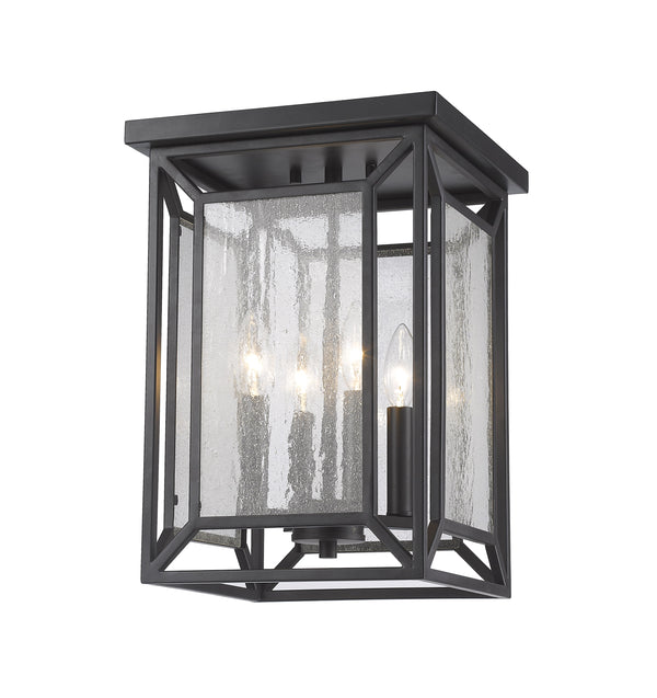 Braum 4 Light Pendant in Bronze Finish