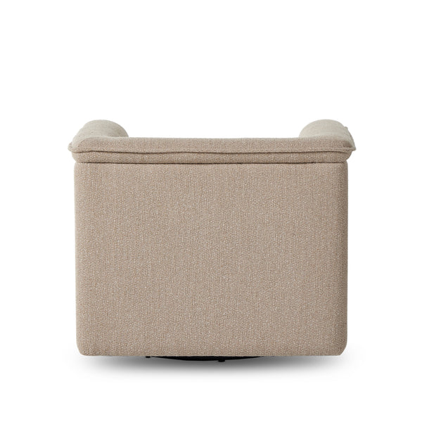 Wellborn Swivel Chair In Kerbey Camel