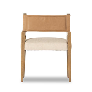 Ferris Dining Armchair In Winchester Beige