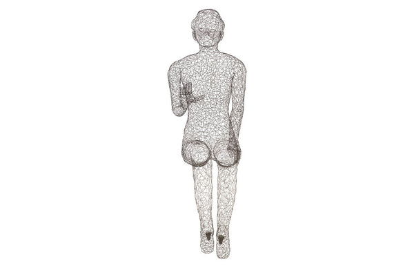 Crazy Wire Lounging Female - B