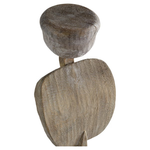Chakra Sculpture | Weathered Grey - Small