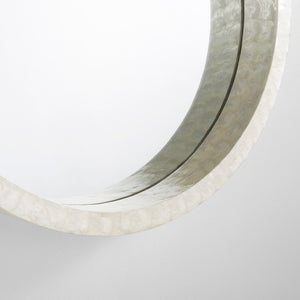 Triton Round Mirror|Wh-Lg