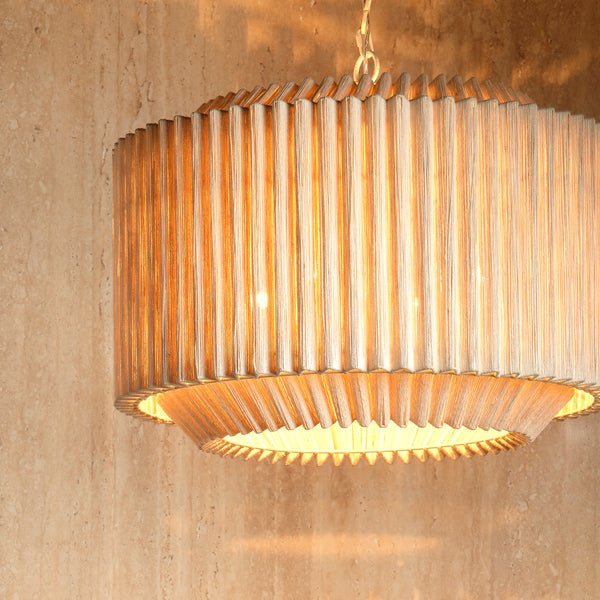 Theory Jute 4-Light Chandelier
