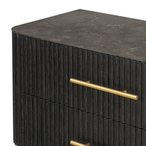 Fletcher Large Nightstand - Bluestone