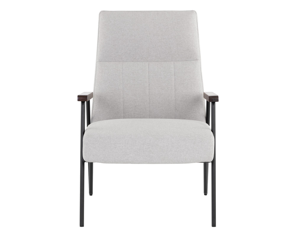 COELHO LOUNGE CHAIR - LIGHT GREY