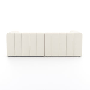 Langham Channeled 2pc Sectional In Raf Ch