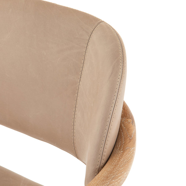 Josie Dining Chair In Vintage White Wash