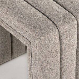 Augustine Ottoman In 21" In Orly Natural