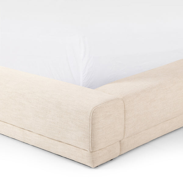 Martina Bed in King Size with Bergamo Parchment Finish
