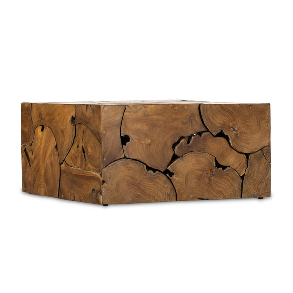 Tomlin Outdoor Bunching Table In Teak Root