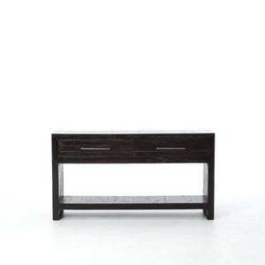 Suki Console Table - Burnished Black