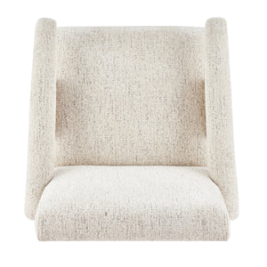 Nixon Chenille Accent Arm Chair, Concord Cream