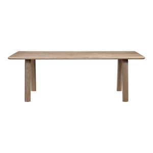 Moe's Malibu Dining Table in White Oak