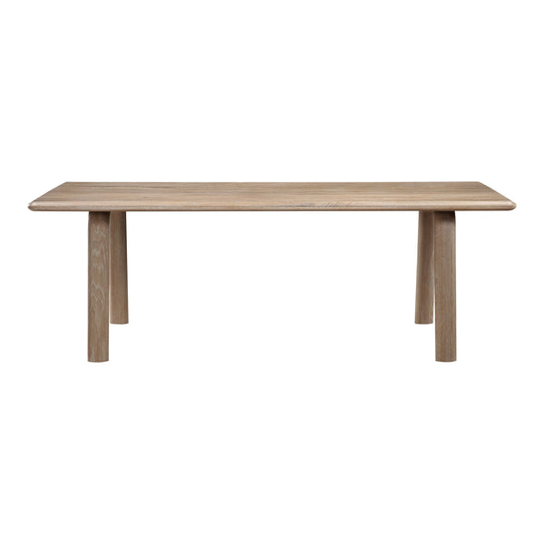 Moe's Malibu Dining Table in White Oak